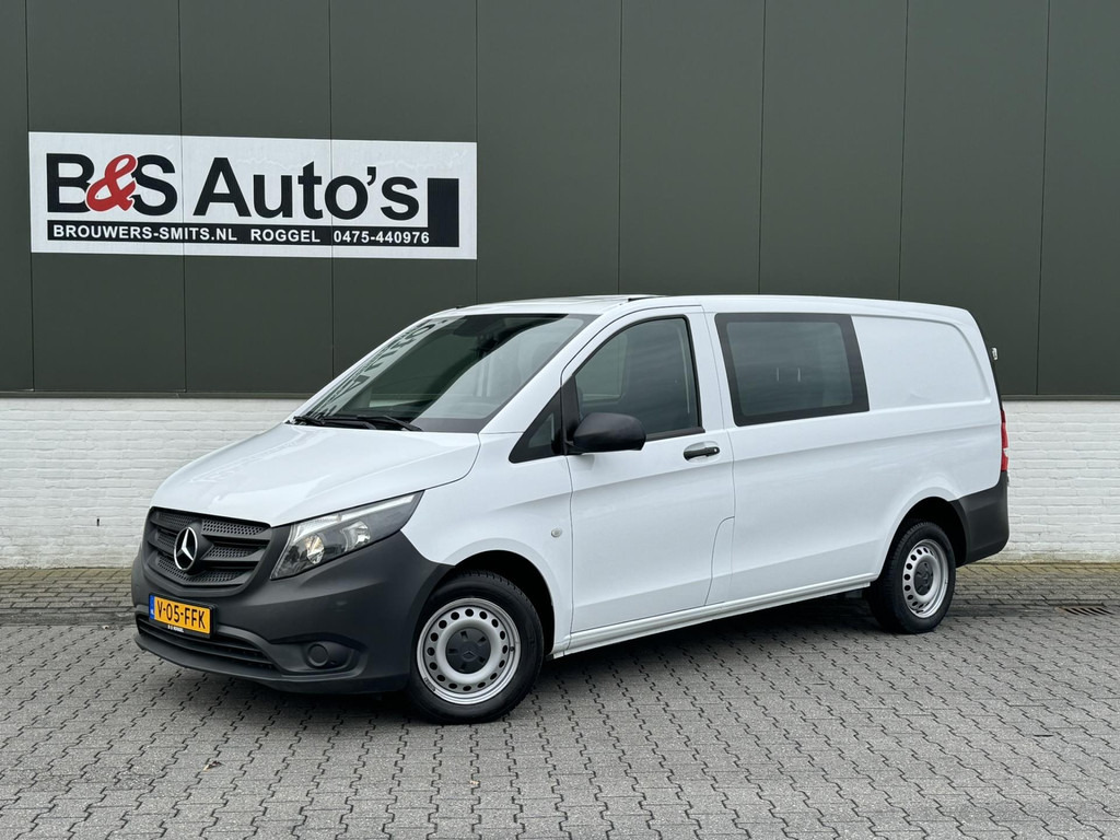 Mercedes-Benz Vito-110 Dubbele Cabine Facelift Comfort Leder stuurwiel Airco Radio+media - Van kombi: gambar 1 Mercedes-Benz Vito-110 Dubbele Cabine Facelift Comfort Leder stuurwiel Airco Radio+media - Van kombi: gambar 1
