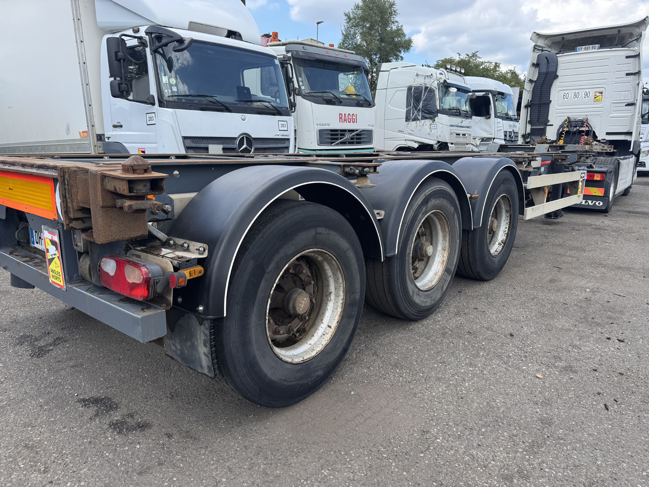 VAN HOOL Porte containers - Semi-trailer pengangkut mobil: gambar 2 VAN HOOL Porte containers - Semi-trailer pengangkut mobil: gambar 2