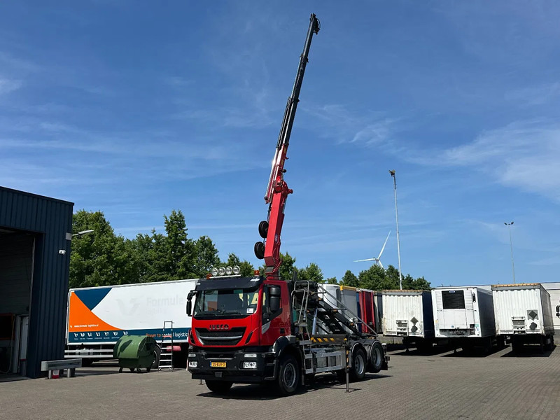 Iveco Stralis 400 6x2 HMF 1720 K3 Kraan Met 24T HTS Kabel Systeem / Rotator / Euro 6 - Truk pembawa sistem kabel, Truk derek: gambar 2 Iveco Stralis 400 6x2 HMF 1720 K3 Kraan Met 24T HTS Kabel Systeem / Rotator / Euro 6 - Truk pembawa sistem kabel, Truk derek: gambar 2