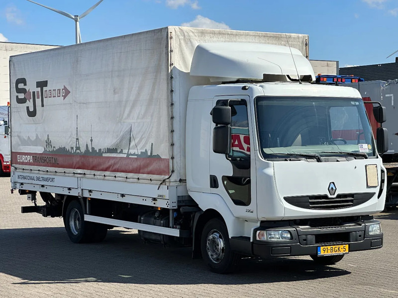 Renault Midlum 220 DXI Huifzeil met Borden / Laadklep / Euro 5 / 7.5T - Truk dengan terpal samping: gambar 2 Renault Midlum 220 DXI Huifzeil met Borden / Laadklep / Euro 5 / 7.5T - Truk dengan terpal samping: gambar 2