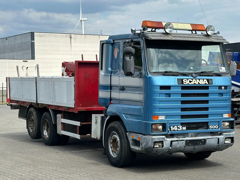 Scania R143-500 V8 6x2 Retarder Full Air Euro 1 - Truk flatbed: gambar 2 Scania R143-500 V8 6x2 Retarder Full Air Euro 1 - Truk flatbed: gambar 2