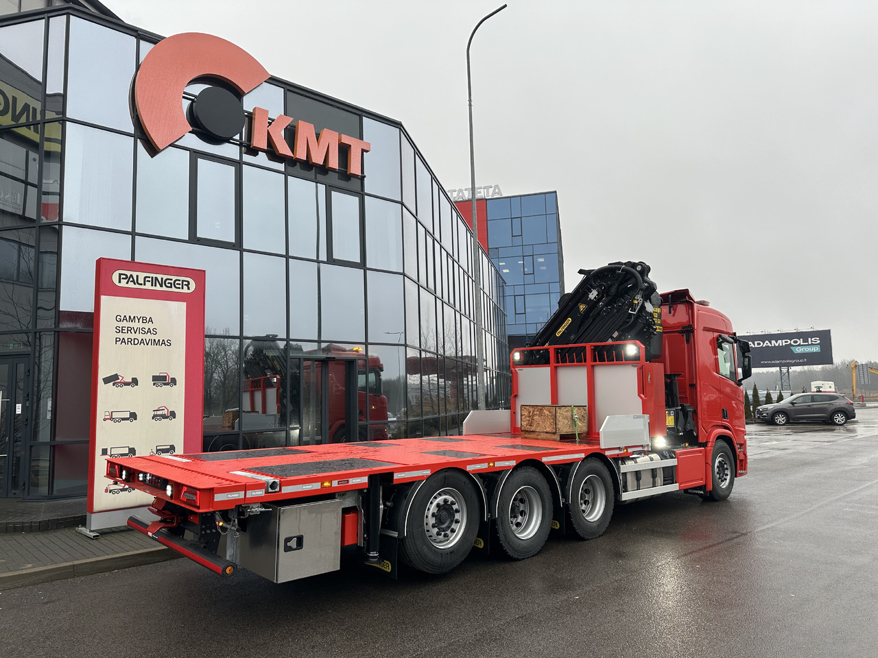 Scania 8x4 with Palfinger PK 53002-SH crane - Truk derek: gambar 3 Scania 8x4 with Palfinger PK 53002-SH crane - Truk derek: gambar 3