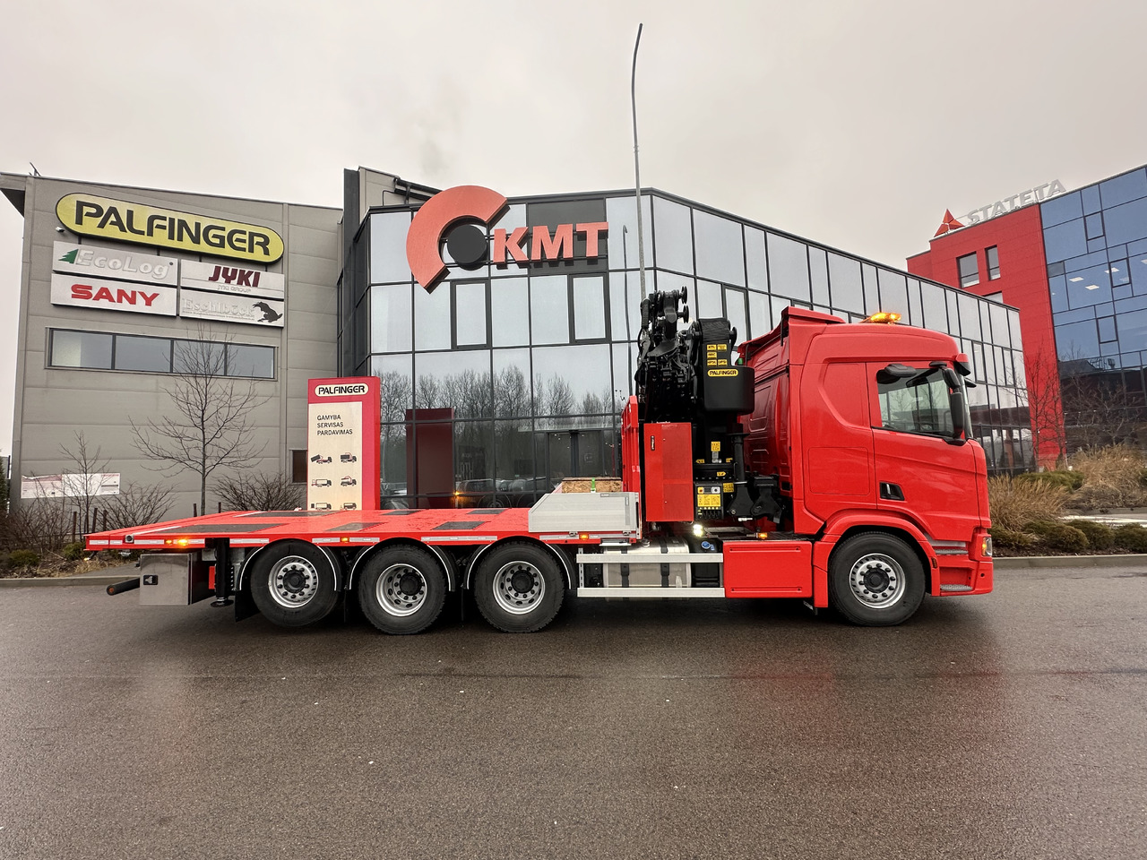 Scania 8x4 with Palfinger PK 53002-SH crane - Truk derek: gambar 2 Scania 8x4 with Palfinger PK 53002-SH crane - Truk derek: gambar 2