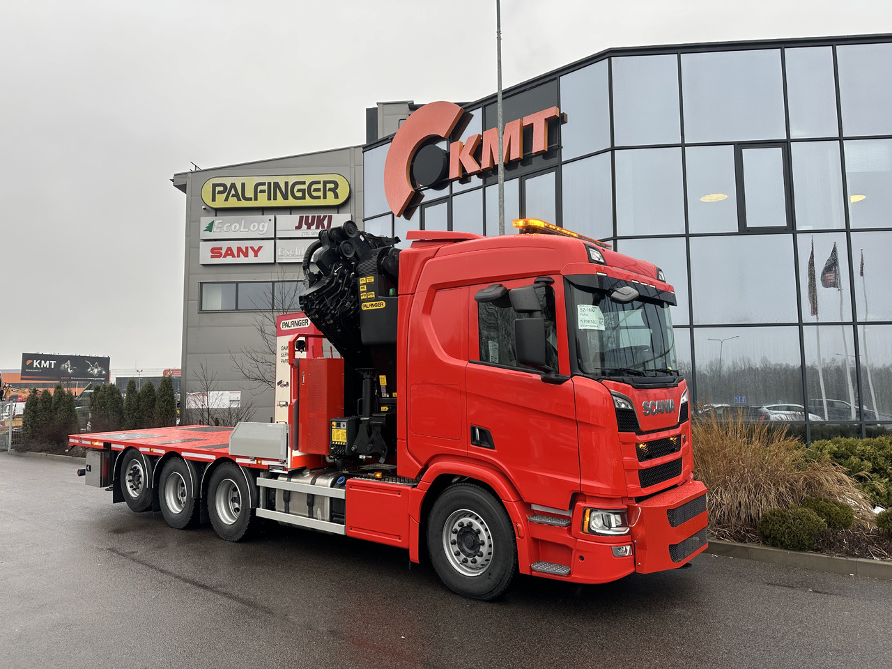 Scania 8x4 with Palfinger PK 53002-SH crane - Truk derek: gambar 1 Scania 8x4 with Palfinger PK 53002-SH crane - Truk derek: gambar 1