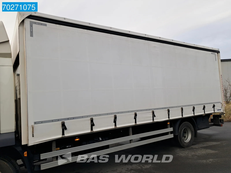 Truk dengan terpal samping DAF LF 290 4X2 16tonner Automatic Ladebordwand ACC Euro 6: gambar 9
