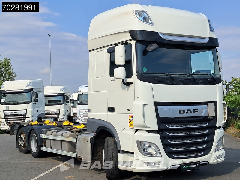 DAF XF 480 6X2 BDF 2xTanks Lift+lenkasche Automatic Retarder ACC Euro 6 - Pengangkut kontainer/ Container truck: gambar 3 DAF XF 480 6X2 BDF 2xTanks Lift+lenkasche Automatic Retarder ACC Euro 6 - Pengangkut kontainer/ Container truck: gambar 3