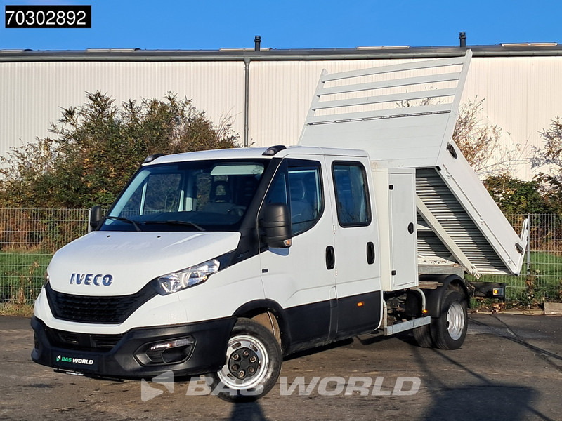 Iveco Daily 35C14 Doppel Kabine Kipper 3,5t AHK Doppelbereifung Klima Tempomat Euro6 A/C Towbar Cruise control - Van flatbed: gambar 3 Iveco Daily 35C14 Doppel Kabine Kipper 3,5t AHK Doppelbereifung Klima Tempomat Euro6 A/C Towbar Cruise control - Van flatbed: gambar 3