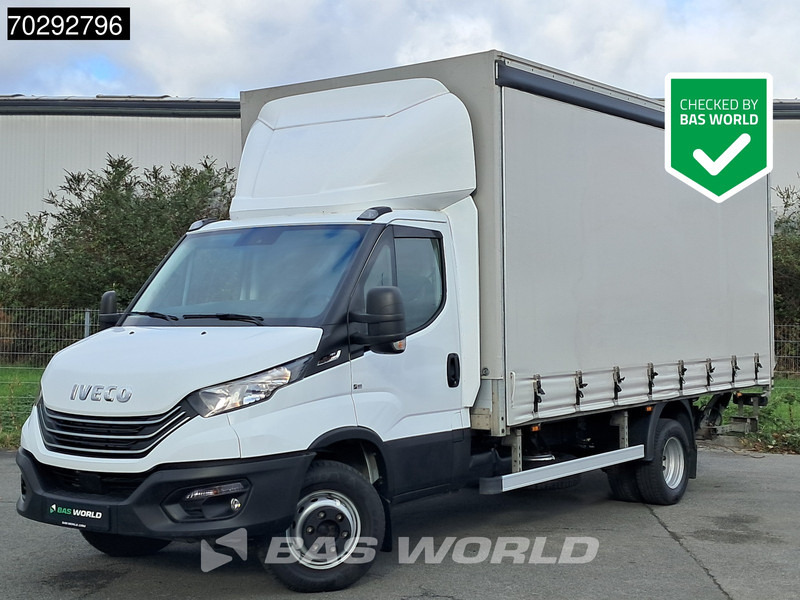Iveco Daily 60C18 3.0L Ladebordwand Automatik 180PS Doppelbereifung Koffer Klima Tempomat D'Hollandia Euro6 Zeilen Zeilenwagen Pritsch Plane - Van dengan terpal samping: gambar 1 Iveco Daily 60C18 3.0L Ladebordwand Automatik 180PS Doppelbereifung Koffer Klima Tempomat D'Hollandia Euro6 Zeilen Zeilenwagen Pritsch Plane - Van dengan terpal samping: gambar 1