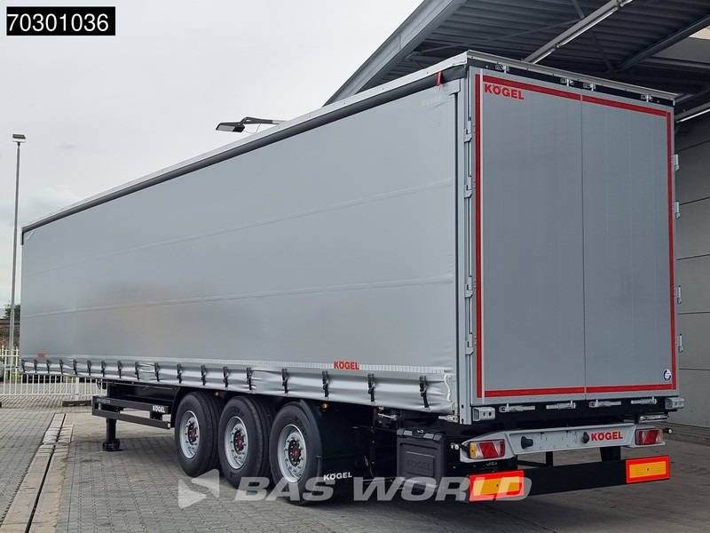 Kögel NEW SAF Liftachse Edscha - Semi-trailer dengan terpal samping: gambar 2 Kögel NEW SAF Liftachse Edscha - Semi-trailer dengan terpal samping: gambar 2