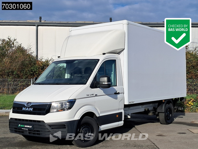 MAN TGE 3.140 Ladebordwand Automatik 140PS Koffer Kamera Tempomat Klima Euro6 A/C Cruise control - Van box: gambar 1 MAN TGE 3.140 Ladebordwand Automatik 140PS Koffer Kamera Tempomat Klima Euro6 A/C Cruise control - Van box: gambar 1