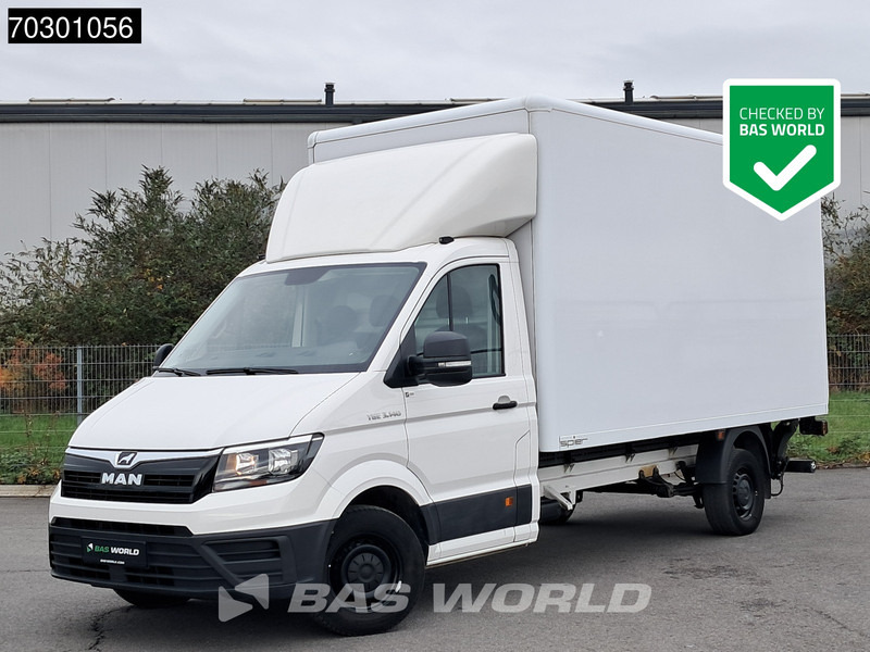 MAN TGE 3.140 Ladebordwand Automatik 140PS Koffer Kamera Tempomat Klima Euro6 A/C Cruise control - Van box: gambar 1 MAN TGE 3.140 Ladebordwand Automatik 140PS Koffer Kamera Tempomat Klima Euro6 A/C Cruise control - Van box: gambar 1