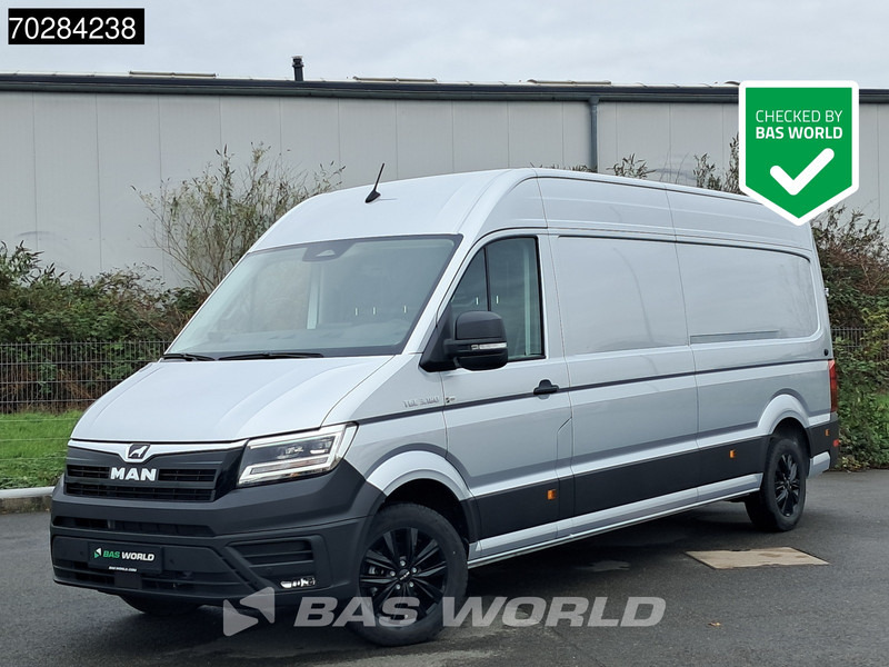 MAN TGE 3.180 Neu! Automatik 2025 Modell L4H3 AHK LED ACC Navi Klima Kamera Parkensensoren Euro6 L3H2 15m3 A/C Towbar - Van panel: gambar 1 MAN TGE 3.180 Neu! Automatik 2025 Modell L4H3 AHK LED ACC Navi Klima Kamera Parkensensoren Euro6 L3H2 15m3 A/C Towbar - Van panel: gambar 1