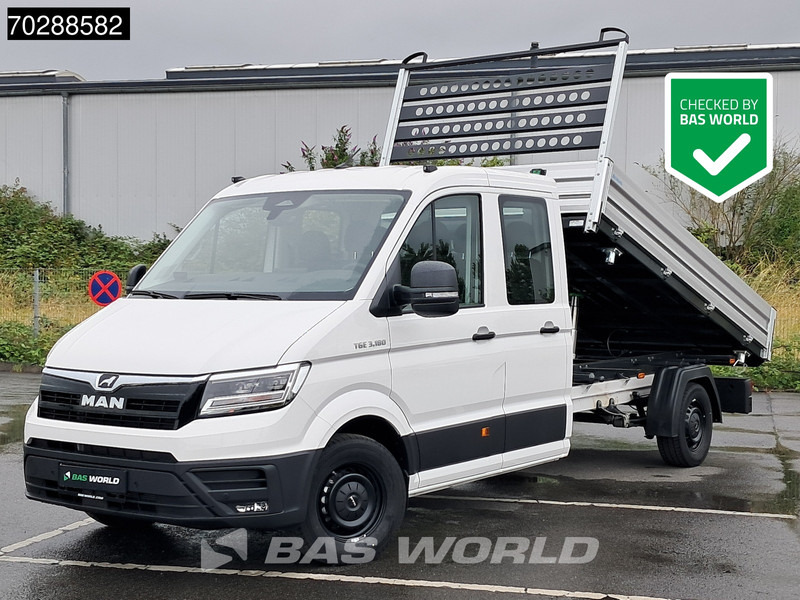 MAN TGE 3.180 Neu! Dreiseitenkipper Automatik 2025 Facelift 180PS AHK LED Klima Tempomat Navi ACC Euro6 Kieper 3m3 A/C Towbar - Van jungkit: gambar 1 MAN TGE 3.180 Neu! Dreiseitenkipper Automatik 2025 Facelift 180PS AHK LED Klima Tempomat Navi ACC Euro6 Kieper 3m3 A/C Towbar - Van jungkit: gambar 1
