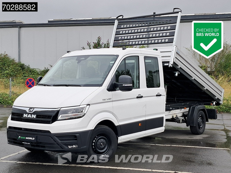 MAN TGE 3.180 Neu! Dreiseitenkipper Automatik 2025 Facelift 180PS AHK LED Klima Tempomat Navi ACC Euro6 Kieper 3m3 A/C Towbar - Van jungkit: gambar 1 MAN TGE 3.180 Neu! Dreiseitenkipper Automatik 2025 Facelift 180PS AHK LED Klima Tempomat Navi ACC Euro6 Kieper 3m3 A/C Towbar - Van jungkit: gambar 1