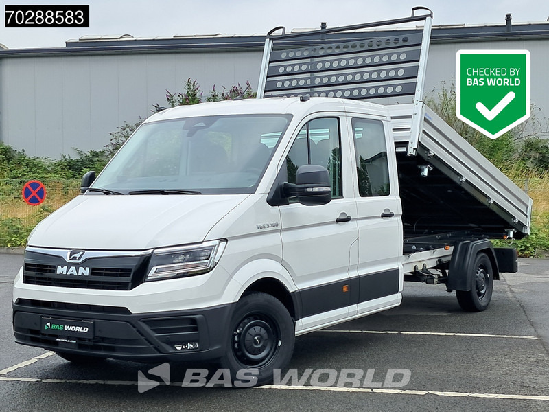 MAN TGE 3.180 Neu! Dreiseitenkipper Automatik 2025 Facelift 180PS AHK LED Klima Tempomat Navi ACC Euro6 Kieper 3m3 - Van jungkit: gambar 1 MAN TGE 3.180 Neu! Dreiseitenkipper Automatik 2025 Facelift 180PS AHK LED Klima Tempomat Navi ACC Euro6 Kieper 3m3 - Van jungkit: gambar 1