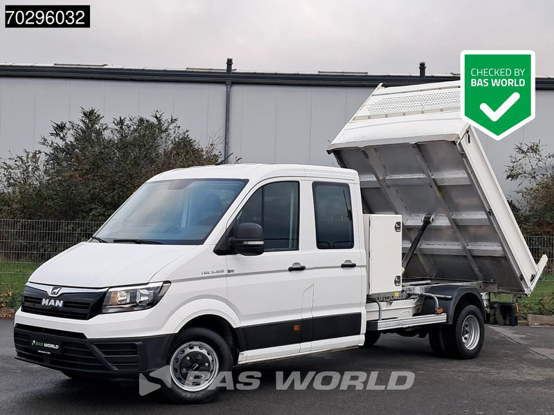 MAN TGE 5.120 Doppel Kabine Kipper Doppelbereifung 3,5t AHK Klima Tempomat Kamera Euro6 A/C Towbar Cruise control - Van jungkit: gambar 1 MAN TGE 5.120 Doppel Kabine Kipper Doppelbereifung 3,5t AHK Klima Tempomat Kamera Euro6 A/C Towbar Cruise control - Van jungkit: gambar 1