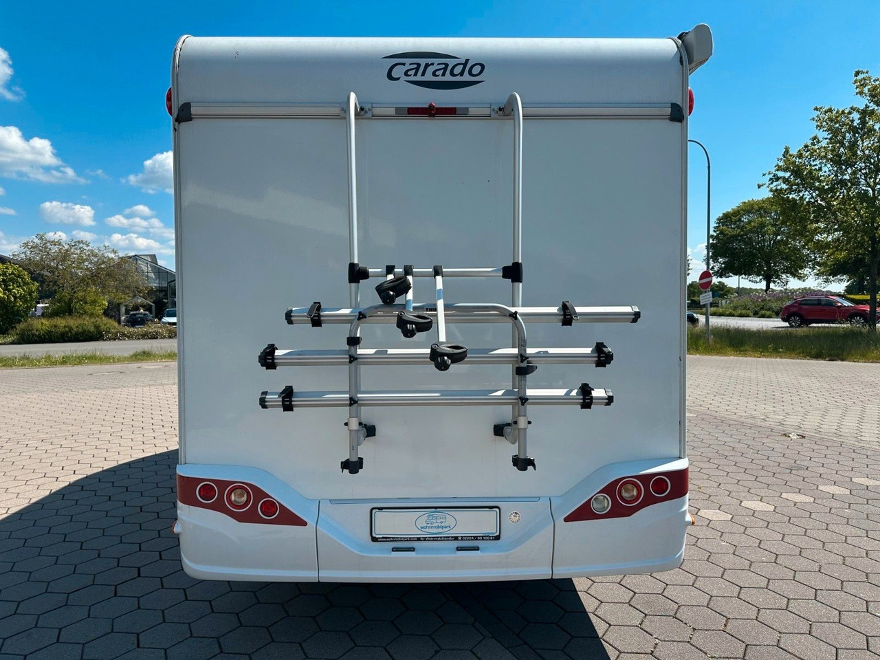 Carado V 132/Festbett/Garage/Klima/Markise/Finanzierung - Mobil rumah semi-terintegrasi: gambar 5 Carado V 132/Festbett/Garage/Klima/Markise/Finanzierung - Mobil rumah semi-terintegrasi: gambar 5