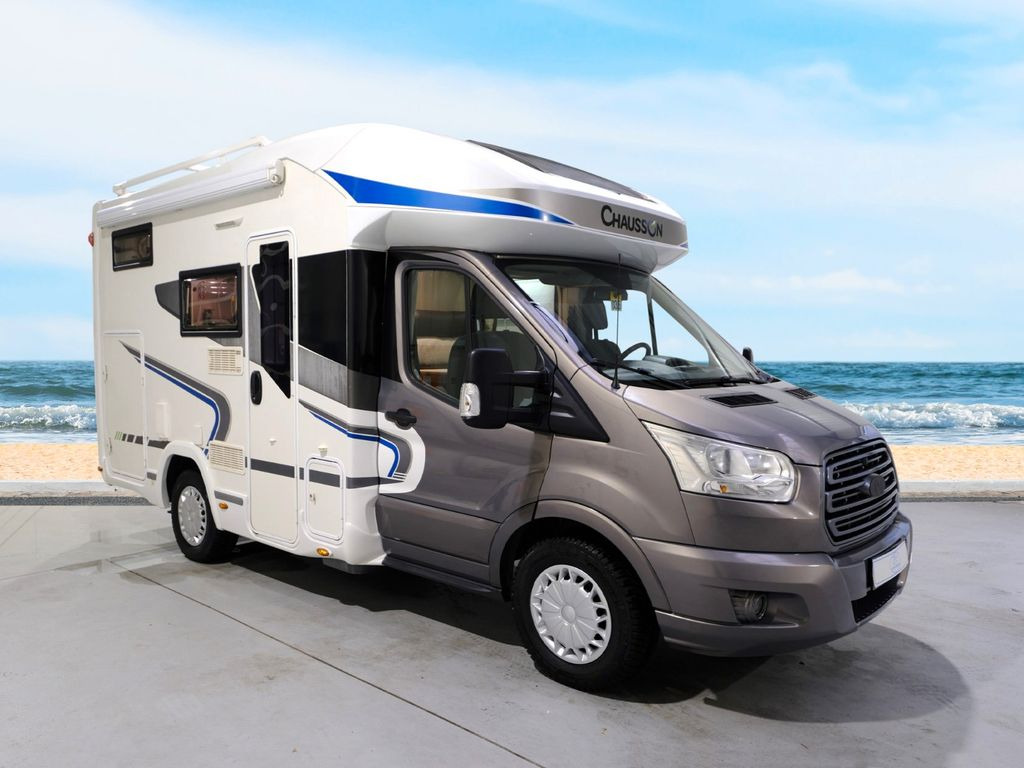 Mobil rumah semi-terintegrasi Chausson Welcome 514/Festbett/Garage/Klima/Markise: gambar 1