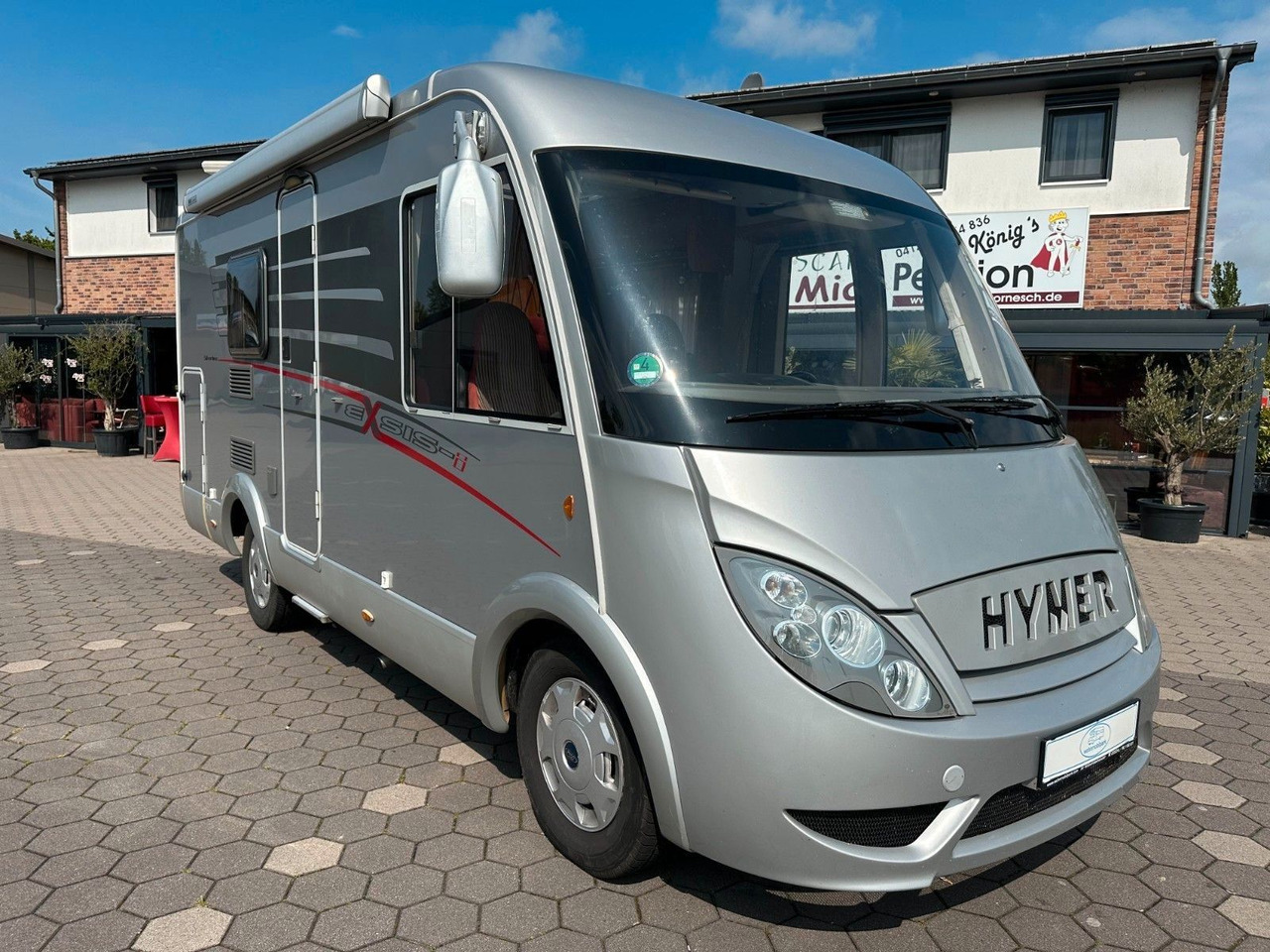 HYMER / ERIBA / HYMERCAR Exsis I 512 Silverline/Festbett/Garage/Klima - Mobil rumah terintegrasi: gambar 1 HYMER / ERIBA / HYMERCAR Exsis I 512 Silverline/Festbett/Garage/Klima - Mobil rumah terintegrasi: gambar 1