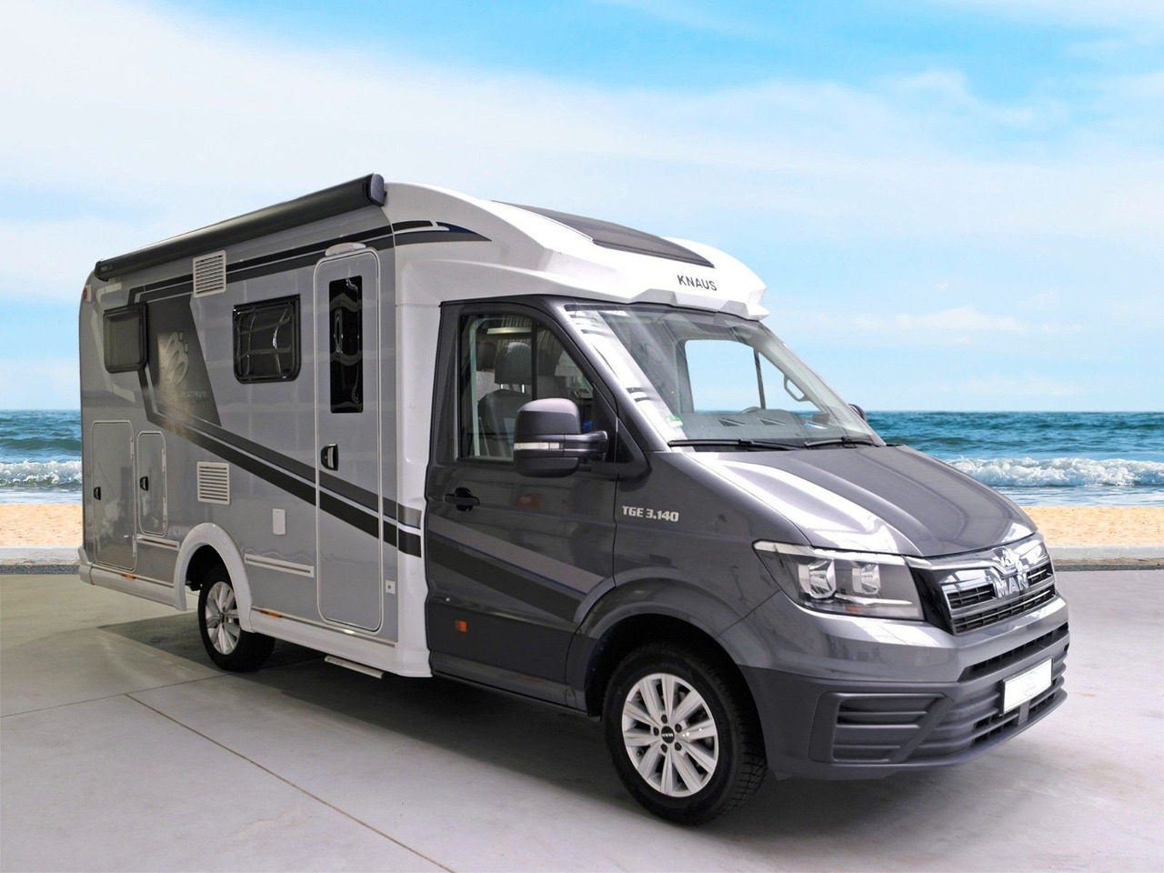 Knaus Van TI 650 MEG Platinium Selection/Einzelbetten - Mobil rumah semi-terintegrasi: gambar 1 Knaus Van TI 650 MEG Platinium Selection/Einzelbetten - Mobil rumah semi-terintegrasi: gambar 1