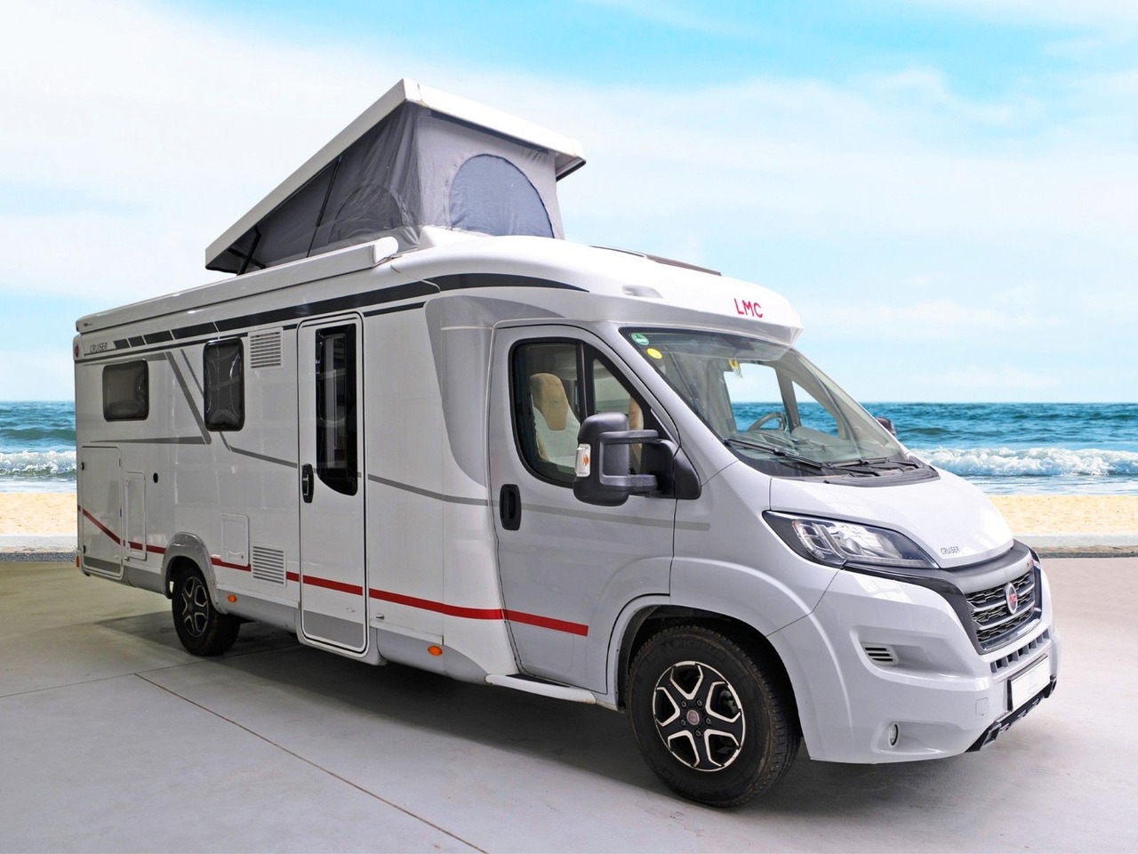 LMC Cruiser 732G/Automatik/Einzelbetten+Aufstelldach - Mobil rumah semi-terintegrasi: gambar 1 LMC Cruiser 732G/Automatik/Einzelbetten+Aufstelldach - Mobil rumah semi-terintegrasi: gambar 1