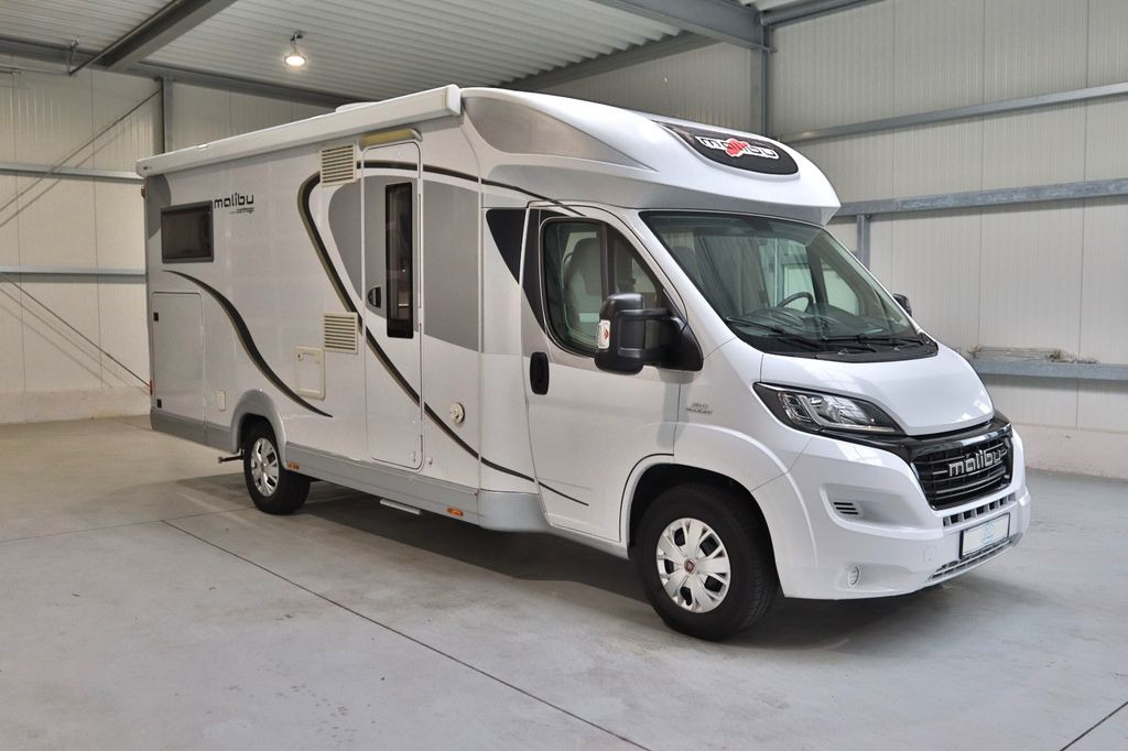 Mobil rumah semi-terintegrasi Malibu T 460/Einzelbetten/Garage/Klima/Markise: gambar 1