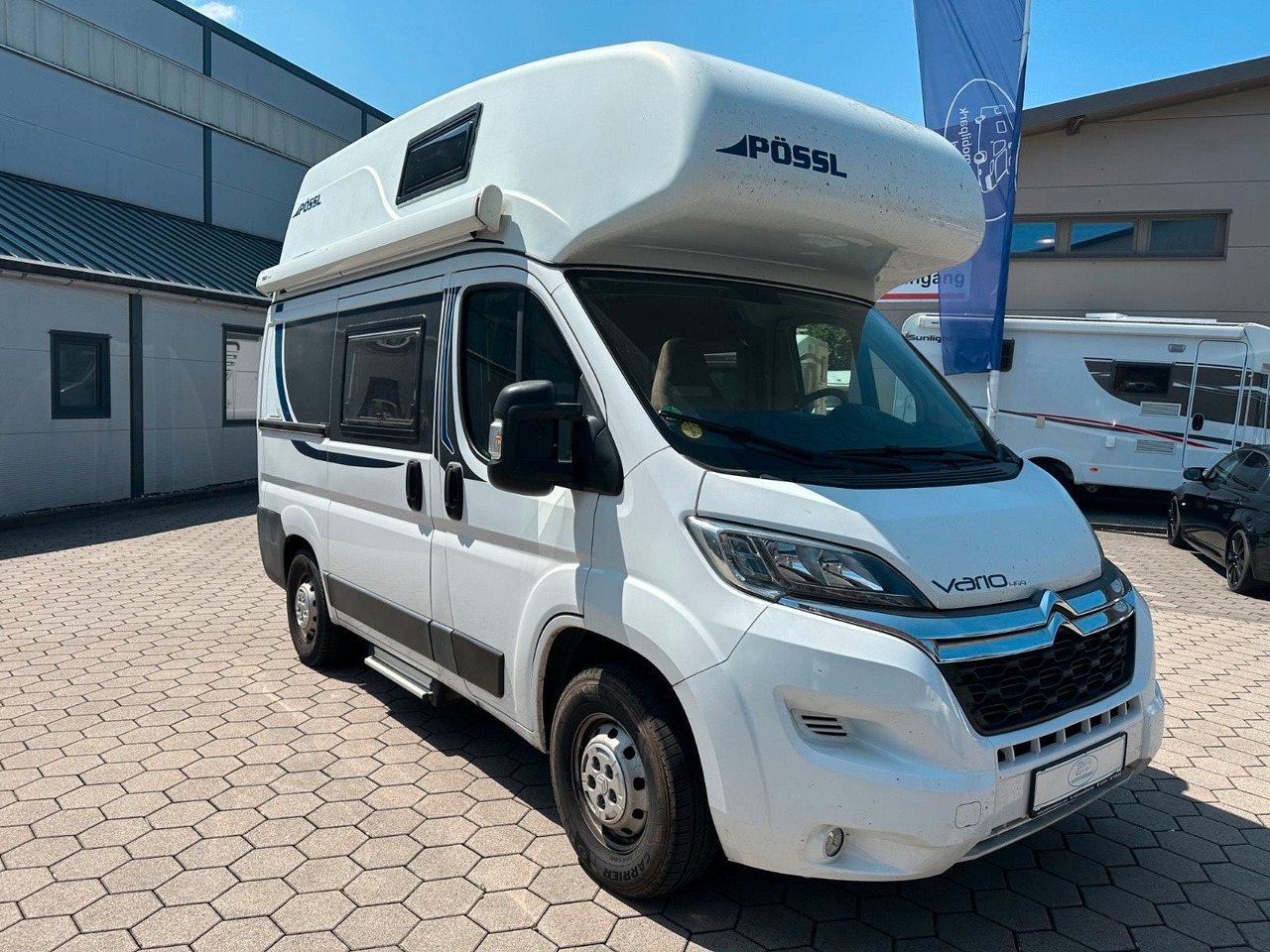 Pössl Vario 499/Hubbett/Klima/Markise/Finanzierung - Mobil kemping: gambar 1 Pössl Vario 499/Hubbett/Klima/Markise/Finanzierung - Mobil kemping: gambar 1