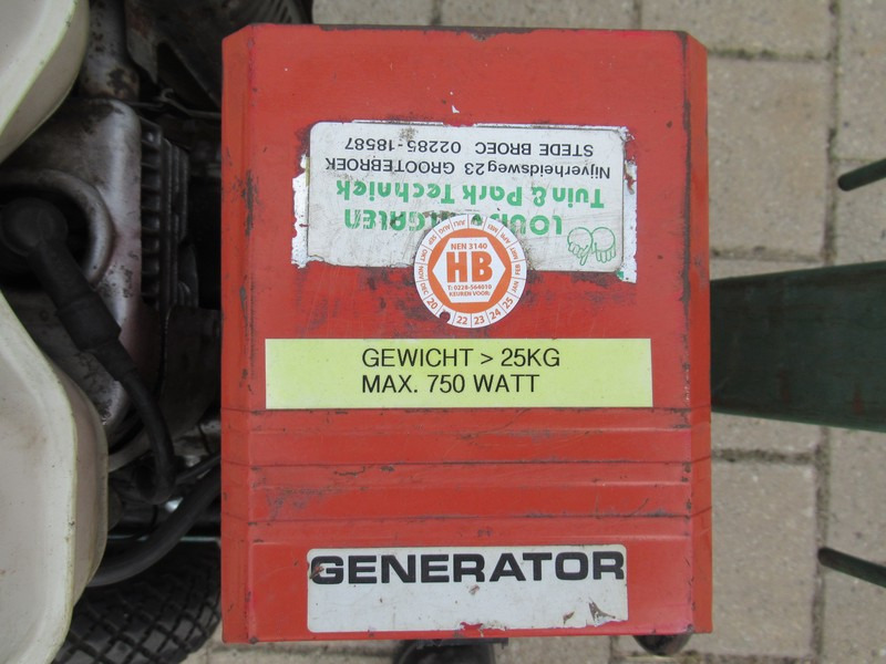 Honda Aggregaat 750 Generator 750W / 220V - Genset: gambar 3 Honda Aggregaat 750 Generator 750W / 220V - Genset: gambar 3