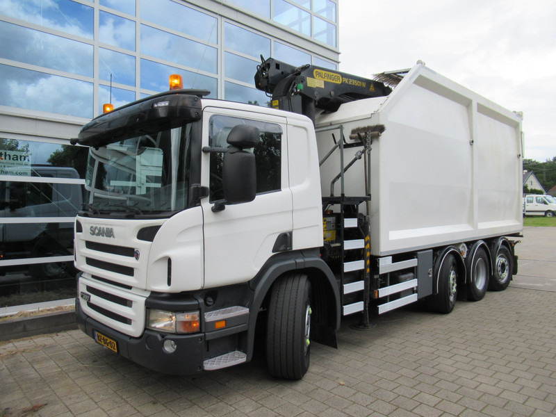 Scania P360 B 8X2*6 Kipper + Palfinger 22T/M - Truk jungkit, Truk derek: gambar 3 Scania P360 B 8X2*6 Kipper + Palfinger 22T/M - Truk jungkit, Truk derek: gambar 3
