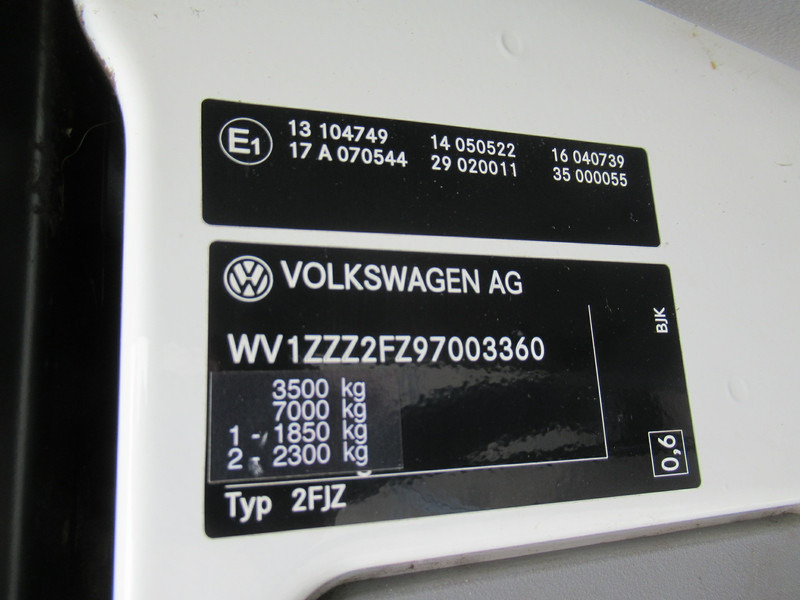 Van flatbed, Van kombi Volkswagen Crafter 35 40 46 2.5 TDI 80KW L3 DOKA Dubbelcabine: gambar 15
