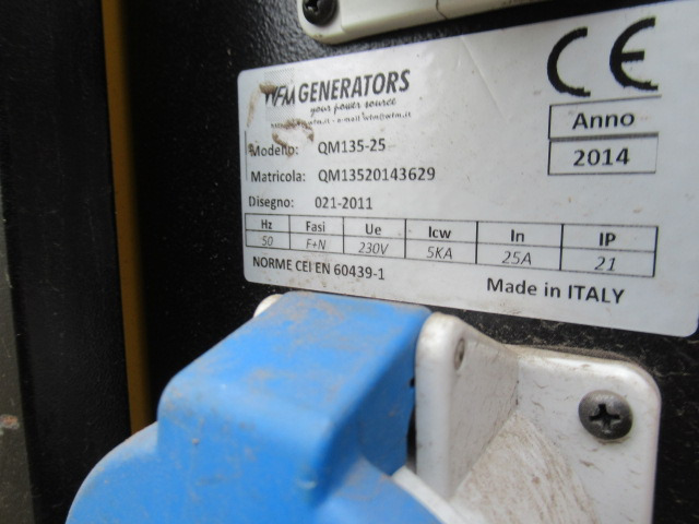 WFM QM135-25 7000-SHE Generator/Aggregaat - Genset: gambar 4 WFM QM135-25 7000-SHE Generator/Aggregaat - Genset: gambar 4