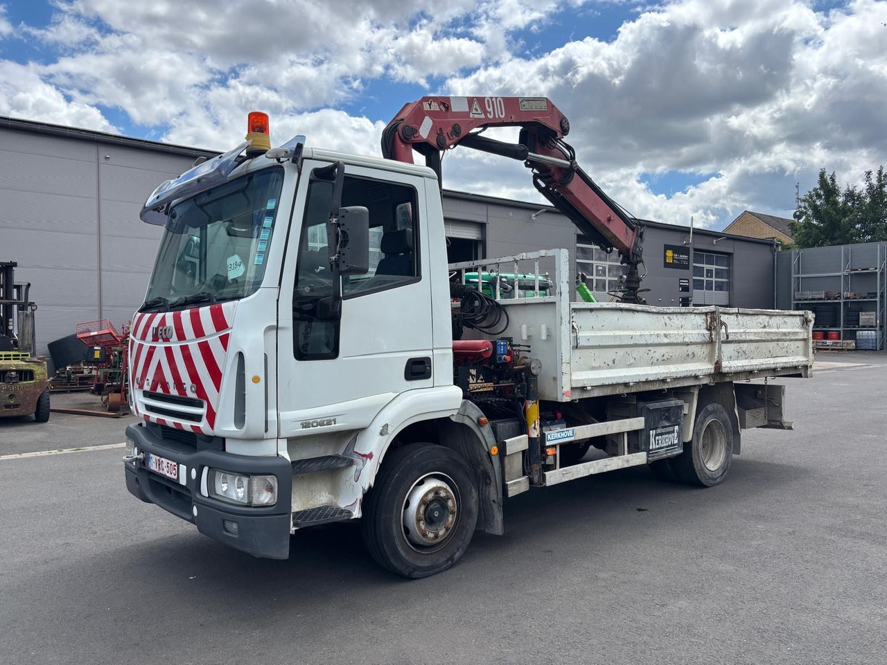Iveco Eurocargo ML120E21 /Kipper/ Kran/ kein Brief! - Truk jungkit, Truk derek: gambar 1 Iveco Eurocargo ML120E21 /Kipper/ Kran/ kein Brief! - Truk jungkit, Truk derek: gambar 1