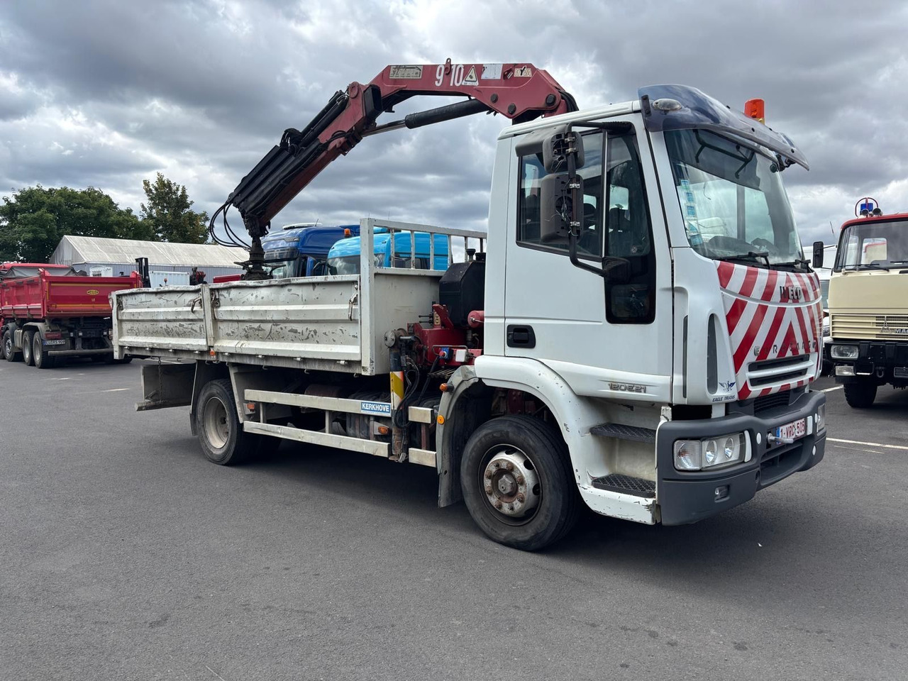 Iveco Eurocargo ML120E21 /Kipper/ Kran/ kein Brief! - Truk jungkit, Truk derek: gambar 2 Iveco Eurocargo ML120E21 /Kipper/ Kran/ kein Brief! - Truk jungkit, Truk derek: gambar 2