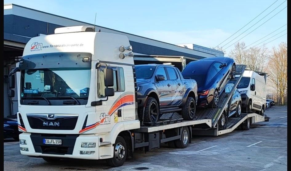 Truk pengangkut mobil MAN 8.250 TGL*VDI2700*TOP*4-er Zug BFT Anhänger MAN 8.250 TGL*4er-Zug*XLX Kabine*VDI2700*TOP*: gambar 15