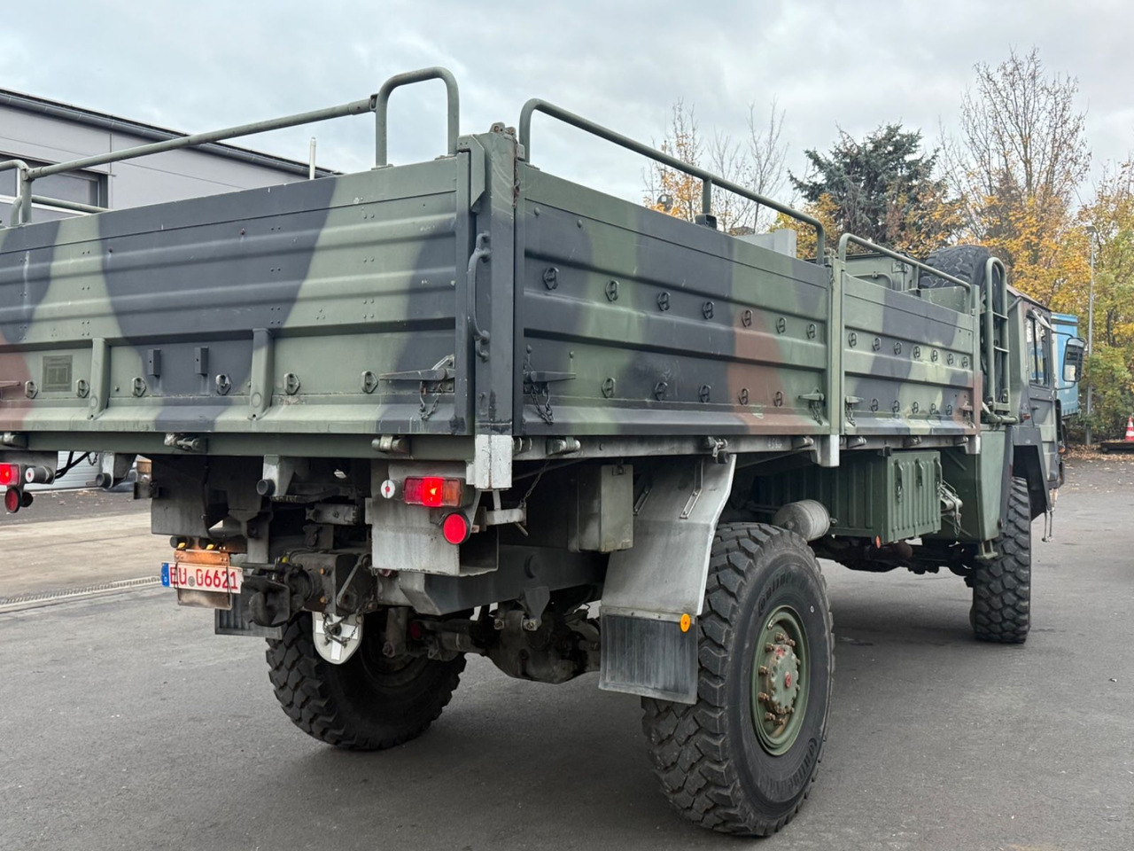 MAN KAT 1 5T MIL GL 4x4 , Pritsche, Allrad, viel neu - Truk flatbed: gambar 5 MAN KAT 1 5T MIL GL 4x4 , Pritsche, Allrad, viel neu - Truk flatbed: gambar 5