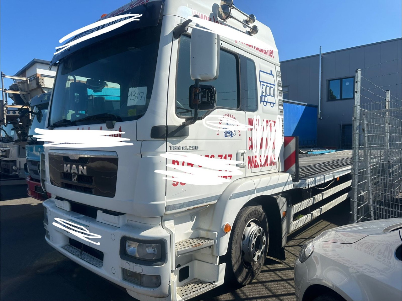 MAN TGM15.290*Rolfo*Flachzug*3xKasten/2xWohnmobil MAN TGM15.290*Rolfo*Flachzug*Anhänger inkl.* - Truk pengangkut mobil: gambar 2 MAN TGM15.290*Rolfo*Flachzug*3xKasten/2xWohnmobil MAN TGM15.290*Rolfo*Flachzug*Anhänger inkl.* - Truk pengangkut mobil: gambar 2