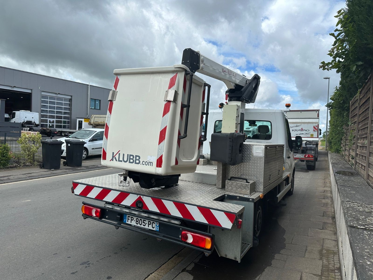 Renault Master III Steiger/11,2m/3,5t/Klubb K26/Klima - Platform udara yang dipasang di truk: gambar 5 Renault Master III Steiger/11,2m/3,5t/Klubb K26/Klima - Platform udara yang dipasang di truk: gambar 5