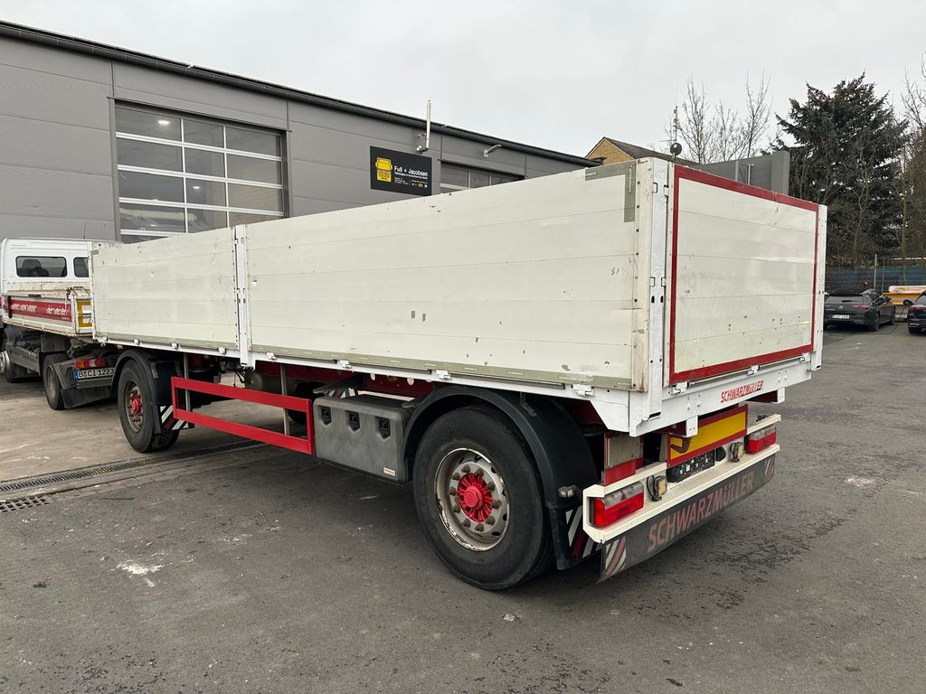 Schwarzmüller Baustoffanhg 7,1m*NL 14,6to*Luft*BPW*ZS*gt.Zstd. - Semi-trailer flatbed: gambar 3 Schwarzmüller Baustoffanhg 7,1m*NL 14,6to*Luft*BPW*ZS*gt.Zstd. - Semi-trailer flatbed: gambar 3