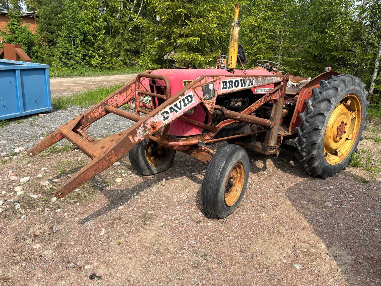 Tractor David Brown 990 Implematic - Traktor: gambar 1 Tractor David Brown 990 Implematic - Traktor: gambar 1