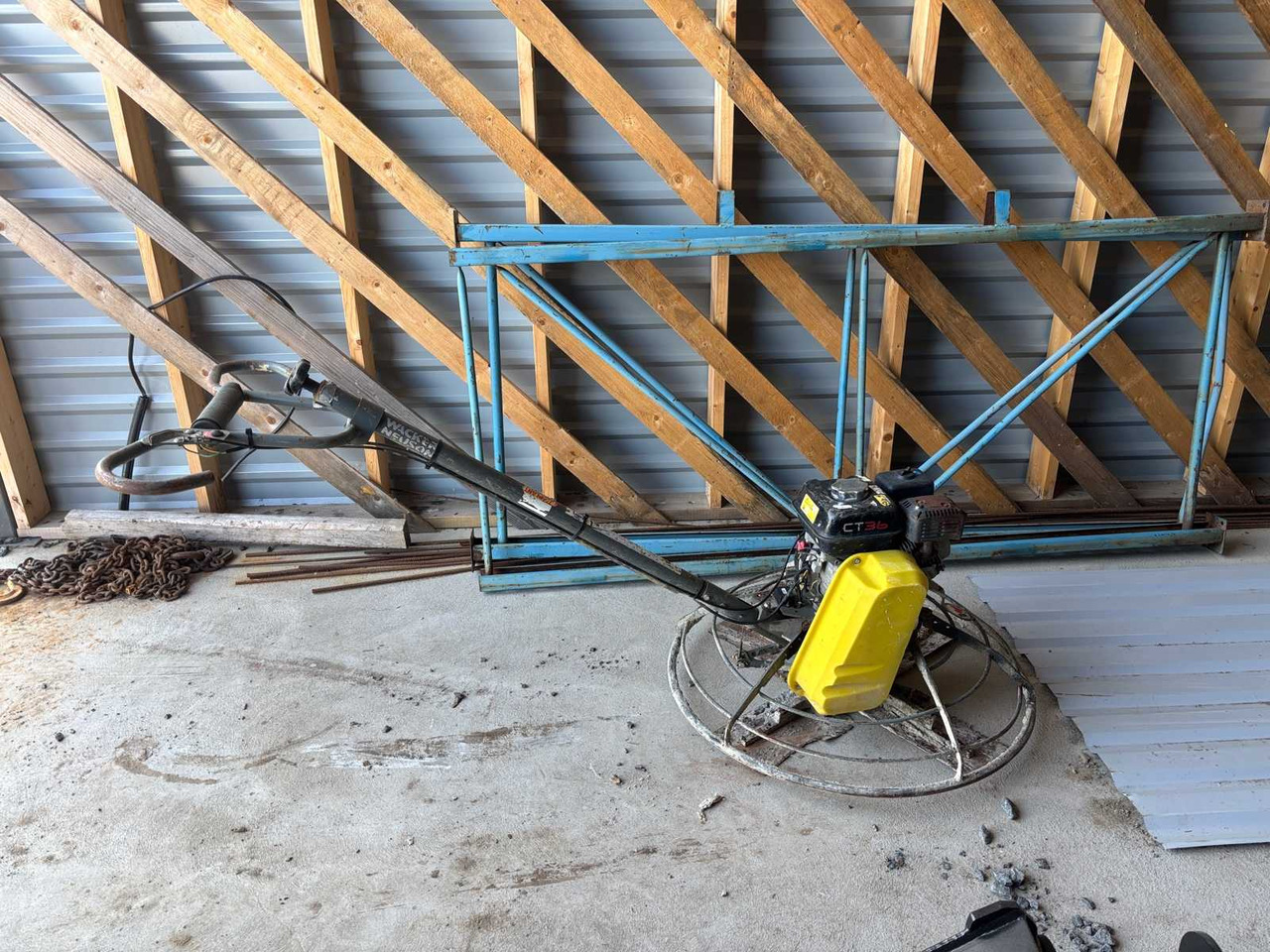 Wacker Neuson Trowel CT 36-5A concrete grinder - Pengaduk semen: gambar 2 Wacker Neuson Trowel CT 36-5A concrete grinder - Pengaduk semen: gambar 2