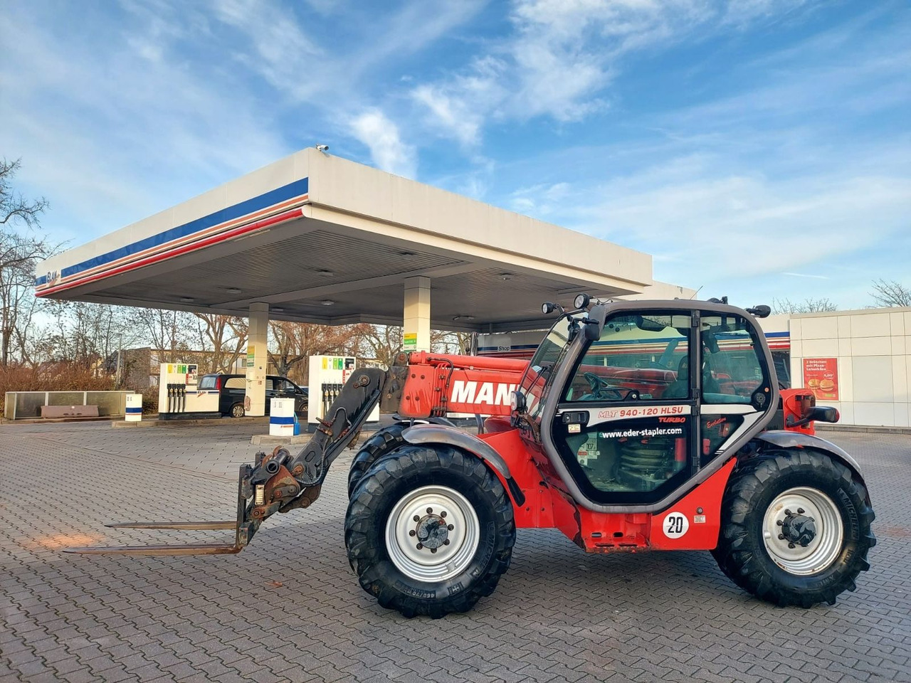 Manitou MT 1260 4X4 BJ. 2015 3000 std. Gabel + Schaufel - Wheel loader: gambar 2 Manitou MT 1260 4X4 BJ. 2015 3000 std. Gabel + Schaufel - Wheel loader: gambar 2