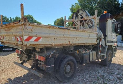 Mercedes-Benz ACTROS 1831 4X4 KRAN MEILER ALLRAD ATLAS KRAN - Truk jungkit, Truk derek: gambar 4 Mercedes-Benz ACTROS 1831 4X4 KRAN MEILER ALLRAD ATLAS KRAN - Truk jungkit, Truk derek: gambar 4