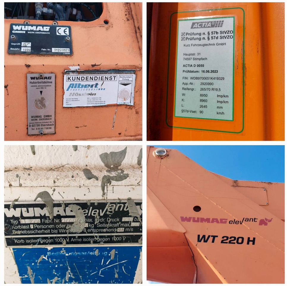 Platform udara yang dipasang di truk Mercedes-Benz ATEGO 1323 HUBSTEIGER WUMAG WT220H: gambar 22 Platform udara yang dipasang di truk Mercedes-Benz ATEGO 1323 HUBSTEIGER WUMAG WT220H: gambar 22