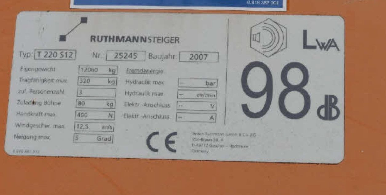 Mercedes-Benz ATEGO 4X4 1324 Hub Steiger Ruthmann T220 - Platform udara yang dipasang di truk: gambar 3 Mercedes-Benz ATEGO 4X4 1324 Hub Steiger Ruthmann T220 - Platform udara yang dipasang di truk: gambar 3