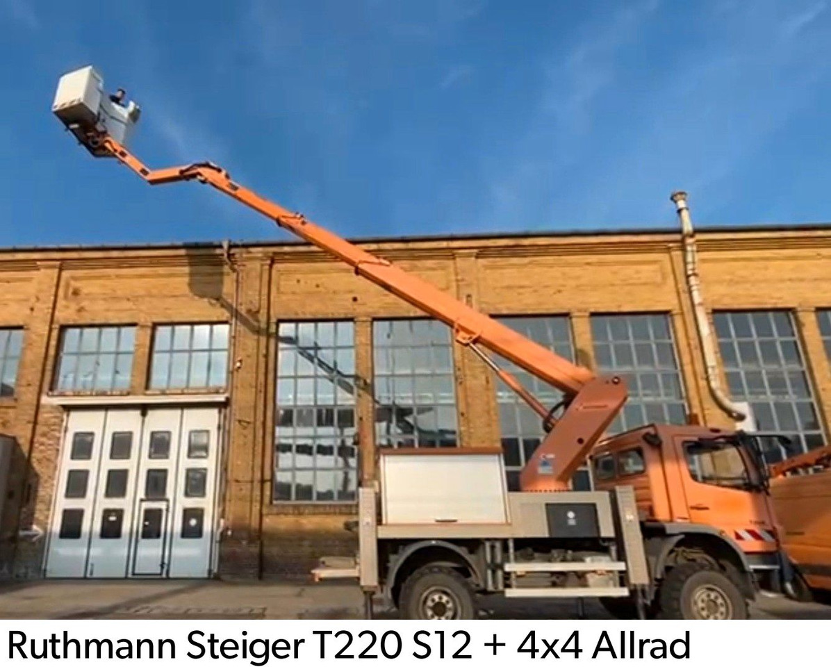 Mercedes-Benz ATEGO 4X4 1324 Hub Steiger Ruthmann T220 - Platform udara yang dipasang di truk: gambar 1 Mercedes-Benz ATEGO 4X4 1324 Hub Steiger Ruthmann T220 - Platform udara yang dipasang di truk: gambar 1