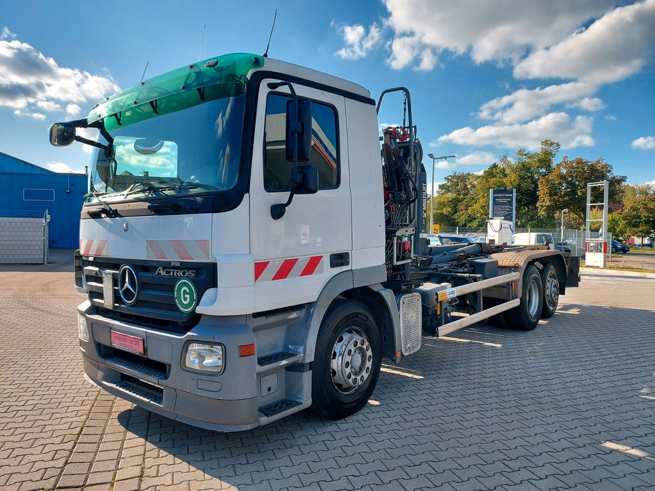 Mercedes-Benz Actros 6-Zyl. 2541 HMF KRAN ABROLLKIPPER - Hook lift, Truk derek: gambar 3 Mercedes-Benz Actros 6-Zyl. 2541 HMF KRAN ABROLLKIPPER - Hook lift, Truk derek: gambar 3