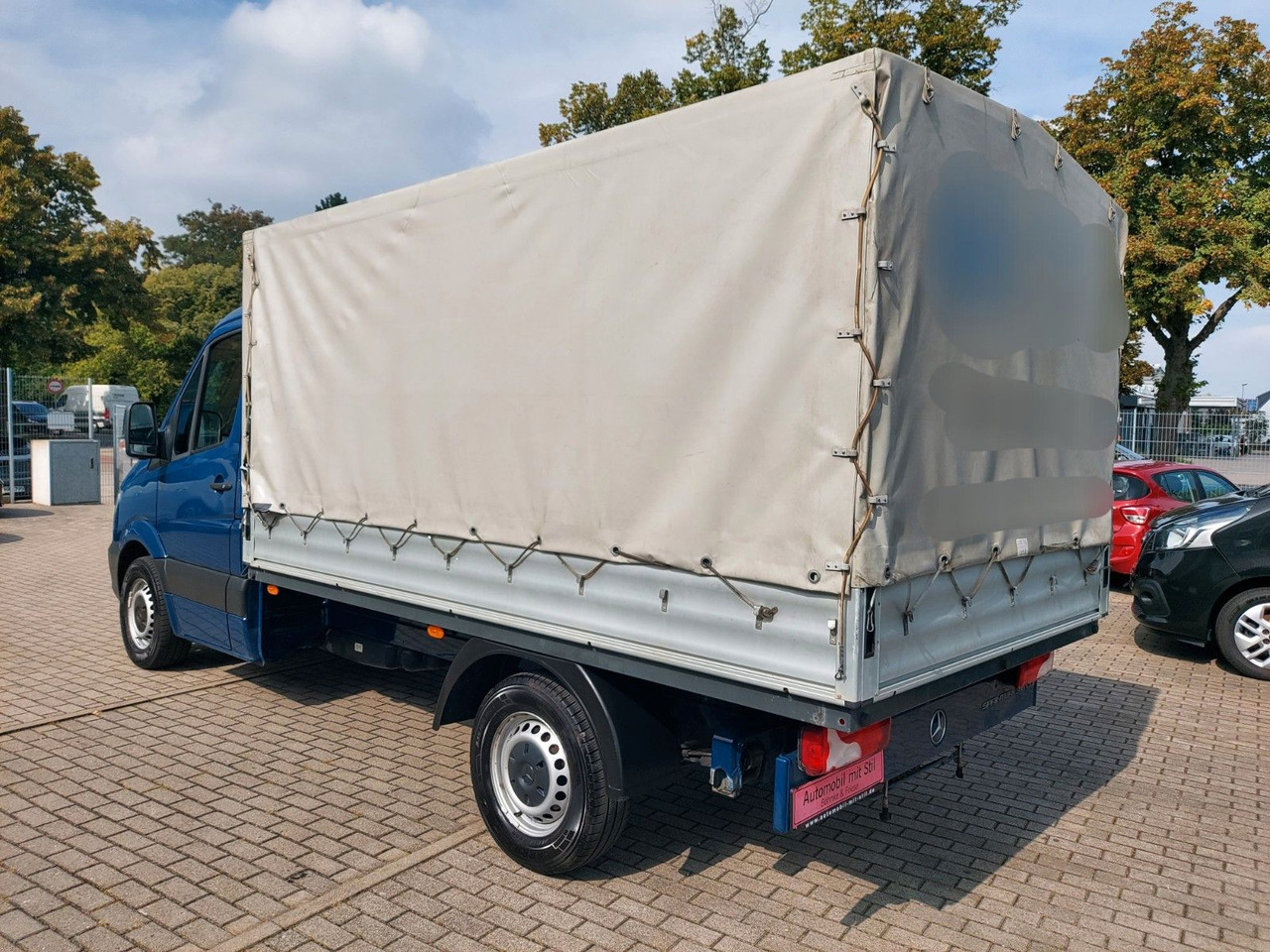 Mercedes-Benz Sprinter II Pritsche 316 Pritsche Plane - Van dengan terpal samping: gambar 4 Mercedes-Benz Sprinter II Pritsche 316 Pritsche Plane - Van dengan terpal samping: gambar 4