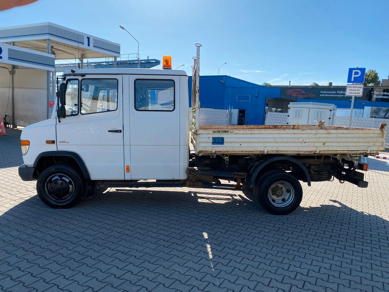 Van jungkit, Van kombi Mercedes-Benz VARIO 816D Doka 3 Seiten Kipper Meiller: gambar 10