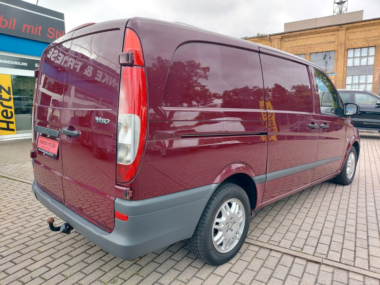 Van berpendingin Mercedes-Benz Vito 116 CDI Lang Kühler Cooler KERSTNER 220V: gambar 12
