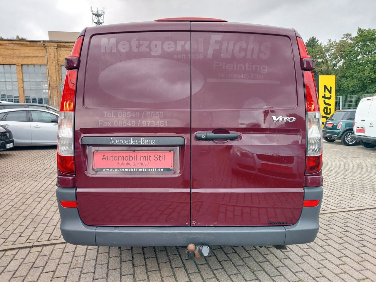 Van berpendingin Mercedes-Benz Vito 116 CDI Lang Kühler Cooler KERSTNER 220V: gambar 10